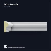 Poliüretan Düz Bordür Duvar Çıtası 3x6 cm (2PBOR60)