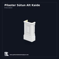 P5015B50 Pilaster Sütun Alt Kaide