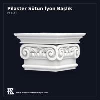 P5015I Pilaster Sütun İyon Başlık