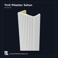 P504050 Yivli Pilaster Sütun