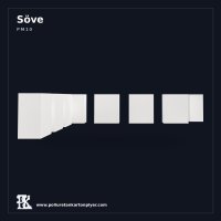 Düz Tasarımlı Poliüretan Pencere Sövesi 5x9x10 cm